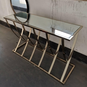 Stainless steel console table / Coffee table
