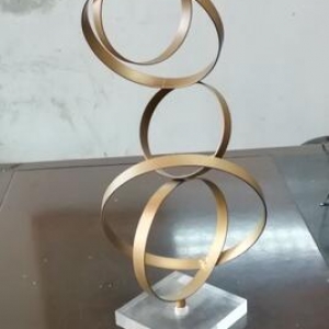 Modern table sculpture