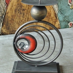 Unique antique candle holder