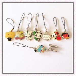 Cell phone charms